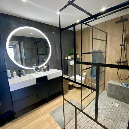 Ouest-splendide 3p, Roof-terrace Panoramic Sea View Apartman