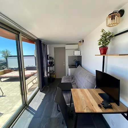 Ouest-splendide 3p, Roof-terrace Panoramic Sea View * Nice